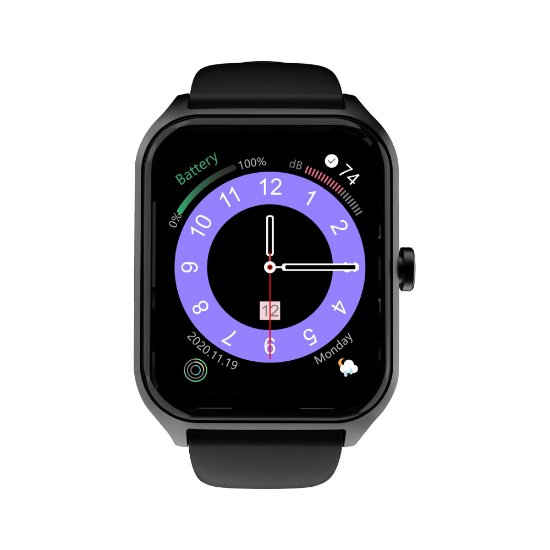 Pametni sat HIFUTURE Ultra2 Pro, pametne obavijesti, crni