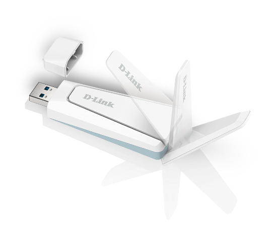 Mrežna kartica adapter D-LINK AX18U, AX1800 Wi-Fi 6 USB 3.0 Adapter, Dual Band, za bežičnu mrežu