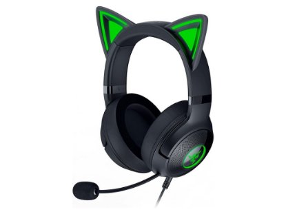Slušalice RAZER Kraken Kitty V2, USB, crne