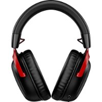 Slušalice HyperX Cloud III S Wireless, DTS, bežične, crno-crvene