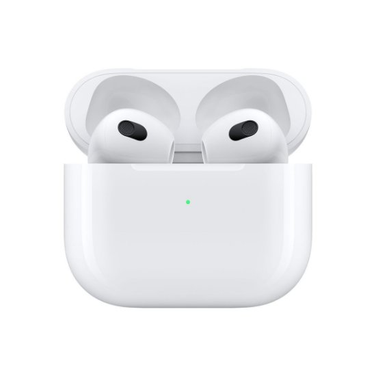 Slušalice APPLE Airpods 3, kutijica za punjenje, in-ear, mikrofon, bijele
