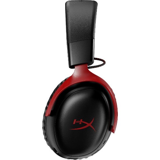 Slušalice HyperX Cloud III S Wireless, DTS, bežične, crno-crvene