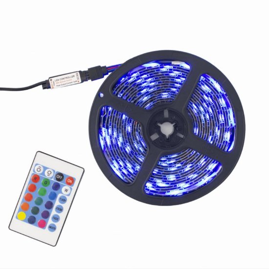 LED traka WHITE SHARK Helios-3, RGB, USB, daljinski upravljač, 3m
