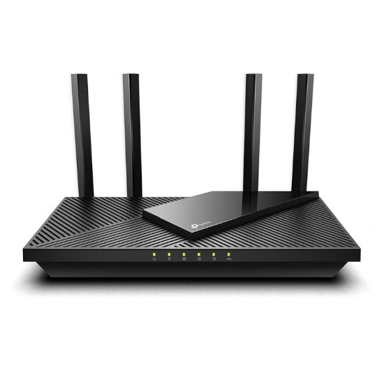 Router TP-LINK AX3000 Archer AX55, Dual-Band Wi-Fi 6, 802.11ax/a/b/g/n/ac, 1×G-WAN, 4×G-LAN, USB3.0, 4×fiksne antene