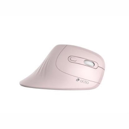 Miš OCTIO Ergo V210WBT, optički, bežični, 7200dpi, rozi