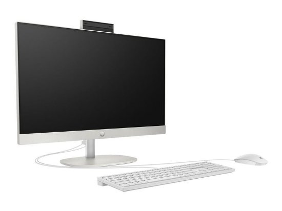 Računalo AiO HP 24-cr0052ny / 24" FHD IPS, Core i5 1335U, 8GB, 512GB SSD, Intel HD Graphics, WiFi, tipkovnica, miš, bez OS, bijelo