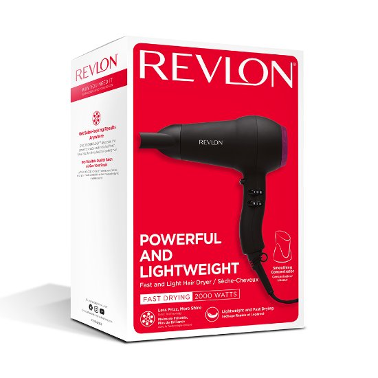 Sušilo za kosu REVLON FL, 2000W, crno