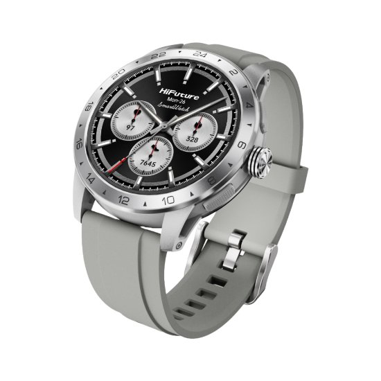 Pametni sat HIFUTURE FLEX2, pametne obavijesti, srebrni