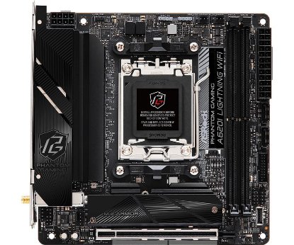 Matična ploča ASROCK A620I Lightning WiFi, AMD A620, DDR5, miniITX, s. AM5