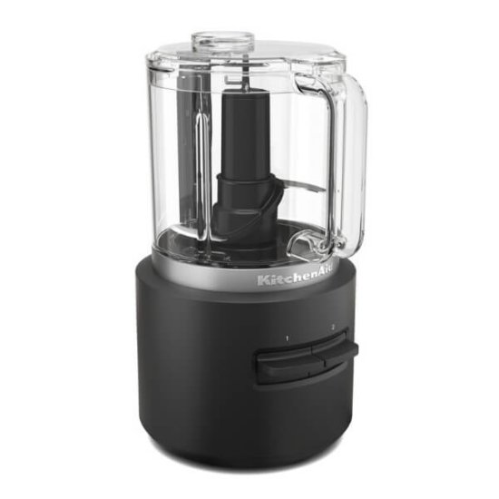 Set KITCHENAID Go Cordless, mikser, štapni mikser, sjeckalica, bežični, Matte Black