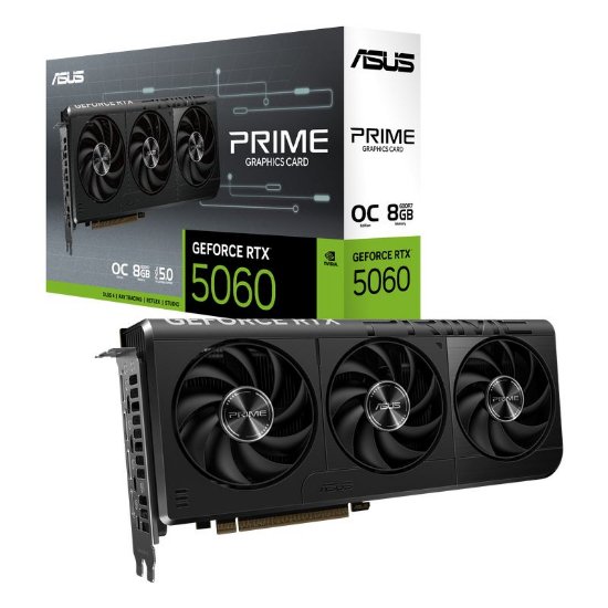 Grafička kartica ASUS GeForce RTX 5060 Prime OC, 8GB GDDR7