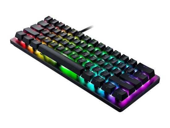Tipkovnica RAZER Huntsman V3 Pro Mini, Analog Switch, RGB, US Layout, USB, crna