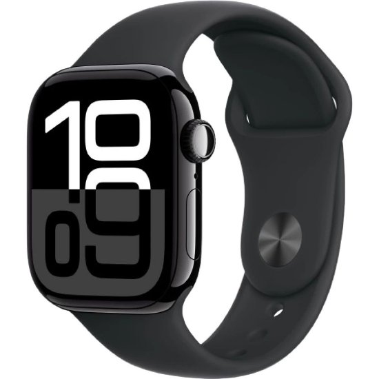 Pametni sat Apple Watch Series 10 GPS, 42mm Jet Black Aluminium Case, crni