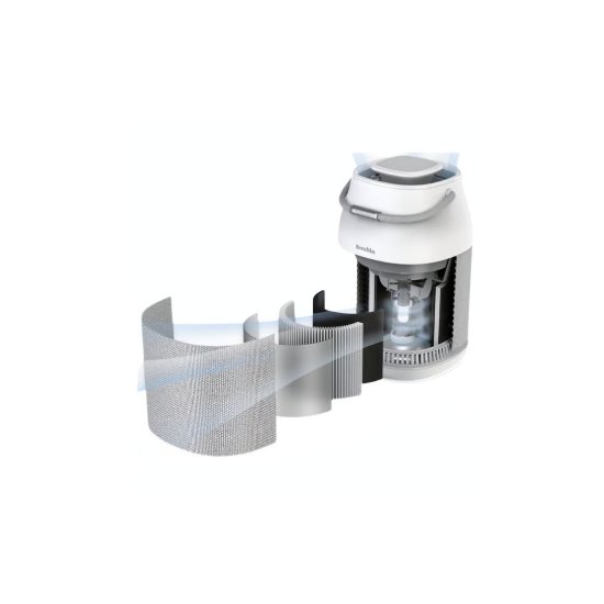 Pročiščivač zraka BREVILLE BAP007X, 360° Light Protect, 38 W, 205 m3/h, do 16 m2, bijelo-sivi