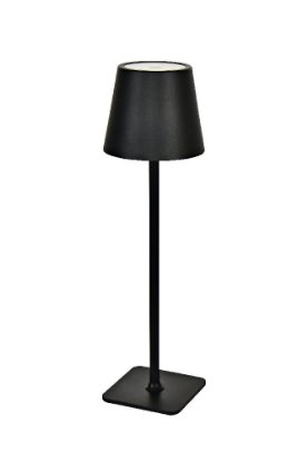 LED lampa Modern Nordic LED Touch, baterija, crna