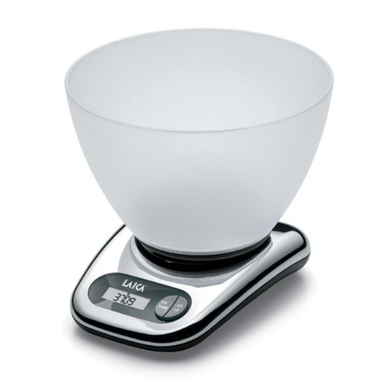 Kuhinjska vaga LAICA BX9240, digitalna, 5 kg, kromirana