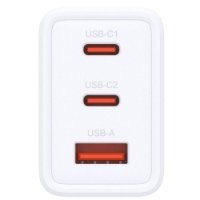 Kućni punjač D-LINK DCP-651, 65W, 2xUSB-C, 1xUSB-A, QC, PD, bijeli