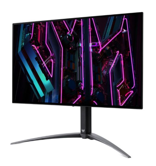 Gaming monitor 26.5" ACER Predator X27 Ubmiipruzx UM.GXXEE.001, QHD, OLED, 240Hz, 1ms, 1000cd/m2, G-Sync, pivot, zvučnici, crni