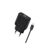 Kućni punjač BELINE BLNCB30L GaN, 30W, PD3.0, USB-C, Lightning kabel, crni