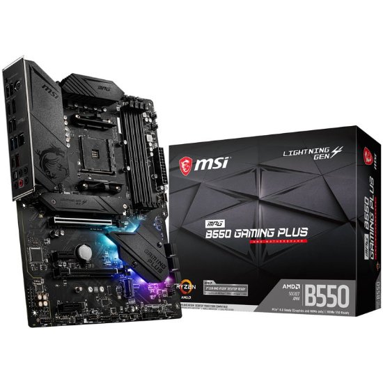 Matična ploča MSI Mpg B550 Gaming Plus, AMD B550, ATX, s.AM4