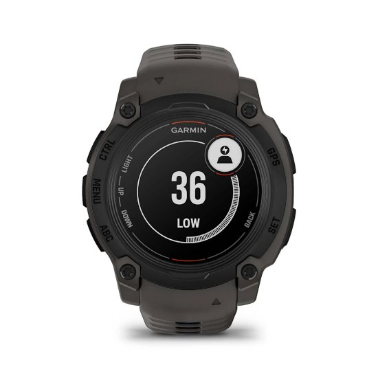 Pametni sat GARMIN Instinct E 40mm, GPS, HR, pametne obavijesti, crni