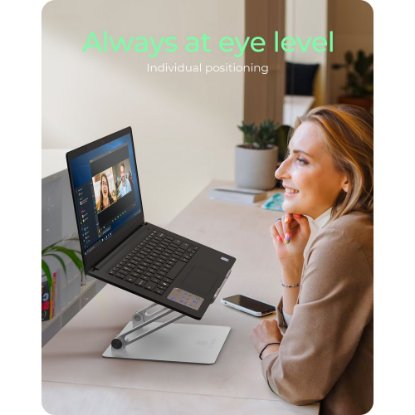 Stalak za laptop ICY BOX IB-NH300, do 17", sivi