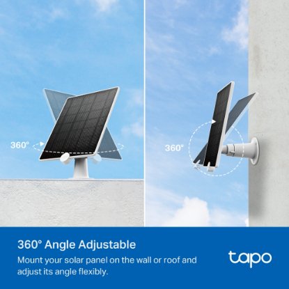 Solarni panel TP-LINK Tapo A200, za Tapo baterijske kamere, 4.5W, IP65, 4m kabel