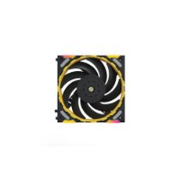 Ventilator YESTON ZC-ZhuiShen TI, PWM, 120mm, do 2200 okr/min, crni