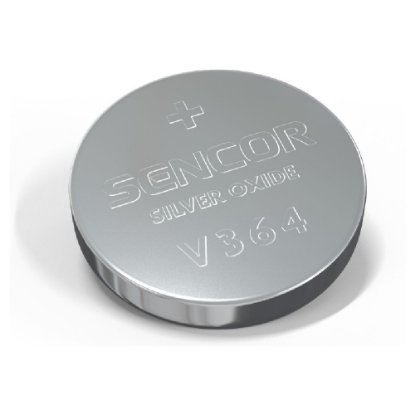 Baterija SENCOR Srebrov oksid SBA, V364/SR621SW, 1 komad
