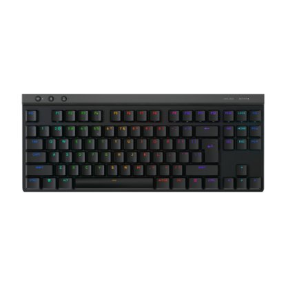 Tipkovnica LOGITECH Gaming G515 Lightspeed TKL, Tactile switch, RGB, mehanička, bežična, US Layout, USB, crna
