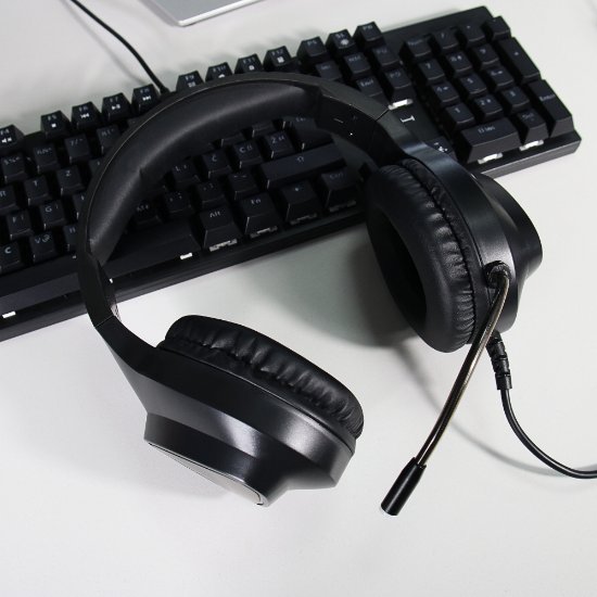 Slušalice EPOCH Mab, RGB, crne