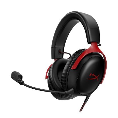 Slušalice HyperX Cloud III Gaming, DTS, crno-crvene