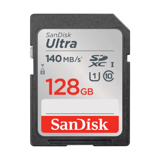 Memorijska kartica SANDISK, SDXC, 128GB, SDSDUNB-128G-GN6IN, A2 class 10 V30 UHS-I U3
