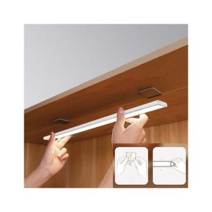 LED lampa Sensor Cabinet Light, magnetna, senzor pokreta, 23cm, crna