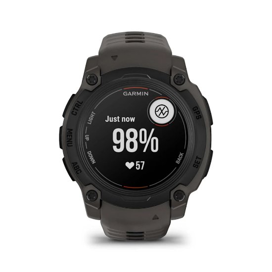 Pametni sat GARMIN Instinct E 40mm, GPS, HR, pametne obavijesti, crni
