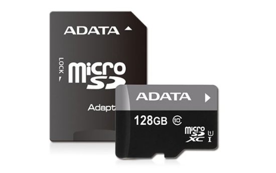 Memorijska kartica ADATA, micro SDXC, 128 GB, AUSDX128GUICL10A1-RA1, class 10 + adapter