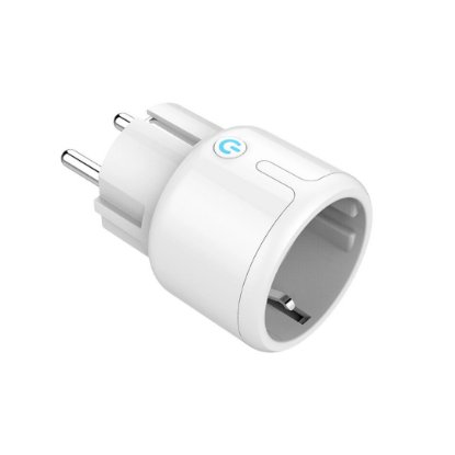 Bežična pametna utičnica DELTACO SH-P01M, 10A, LED indikator, timer, WiFi, bijela