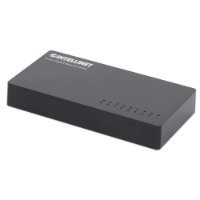 Switch INTELLINET 561754, 10/100/1000 Mbps, 8-port, plastično kućište, kabel Cat6 1m