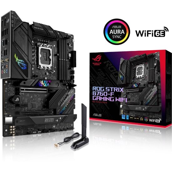 Matična ploča ASUS ROG Strix B760-F Gaming WIFI, Intel B760, DDR5, ATX, s. 1700