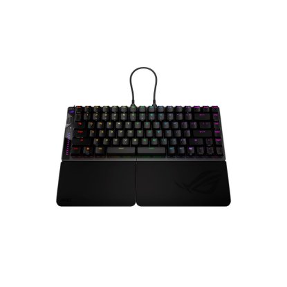 Tipkovnica ASUS ROG Falcata, RGB, mehanička, bežična, US Layout, crna
