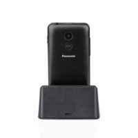 Klasični mobitel PANASONIC KX-TU155 EXBN, senior, crni + punjač baza