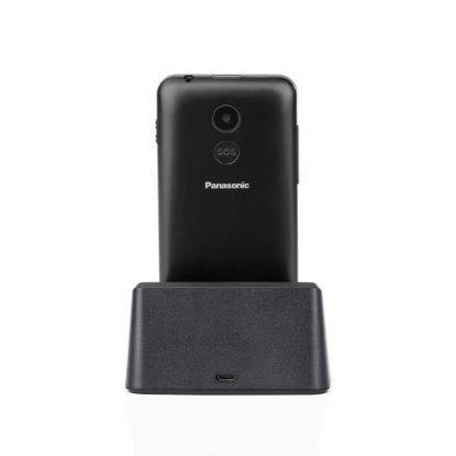 Klasični mobitel PANASONIC KX-TU155 EXBN, senior, crni + punjač baza