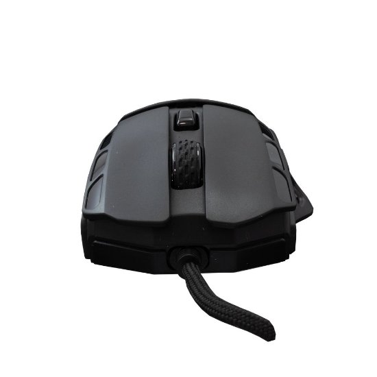 Miš WHITE SHARK Ector, RGB, optički, 12400dpi, crni