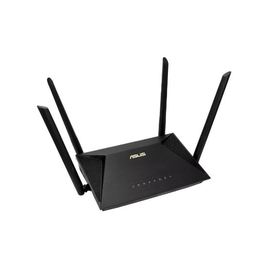 Router ASUS RT-AX53U, AX1800, 802.11a/b/g/n/ac/ax, 3x 10/100/1000 LAN + WAN, 4 antene, bežični