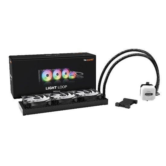 Vodeno hlađenje BE QUIET Light Loop 360mm, ARGB, CPU hlađenje, za Intel i AMD