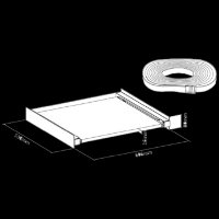 Vezni element SUPERIOR Tower Pro, 60 cm, bijelo