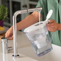 Vrč za filtriranje vode AQUA OPTIMA Liscia + Filter, 2,5 l, bijeli