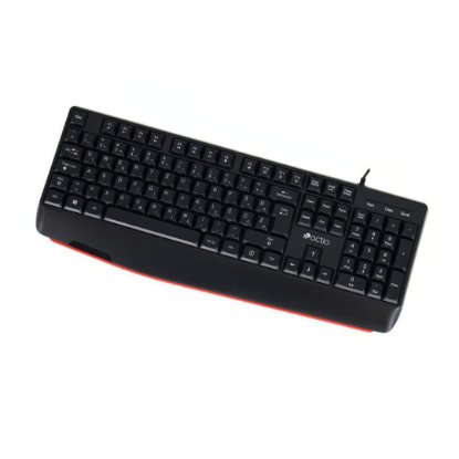 Tipkovnica OCTIO K201U, crna, USB