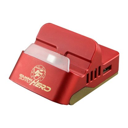 Punjač sa stalkom FLASHFIRE GS2500 za Nintendo Switch, za 1 kontroler, crveni