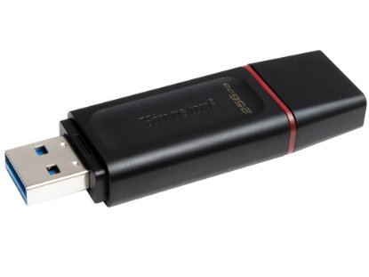 Memorija USB 3.2 FLASH DRIVE, 256GB, KINGSTON DataTraveler Exodia DTX/256GB, crni